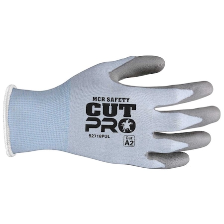 Mcr Safety MCR Safety Cut Pro 18-ga. Hypermax Shell Polyurethane Coated Gloves 92718PUL